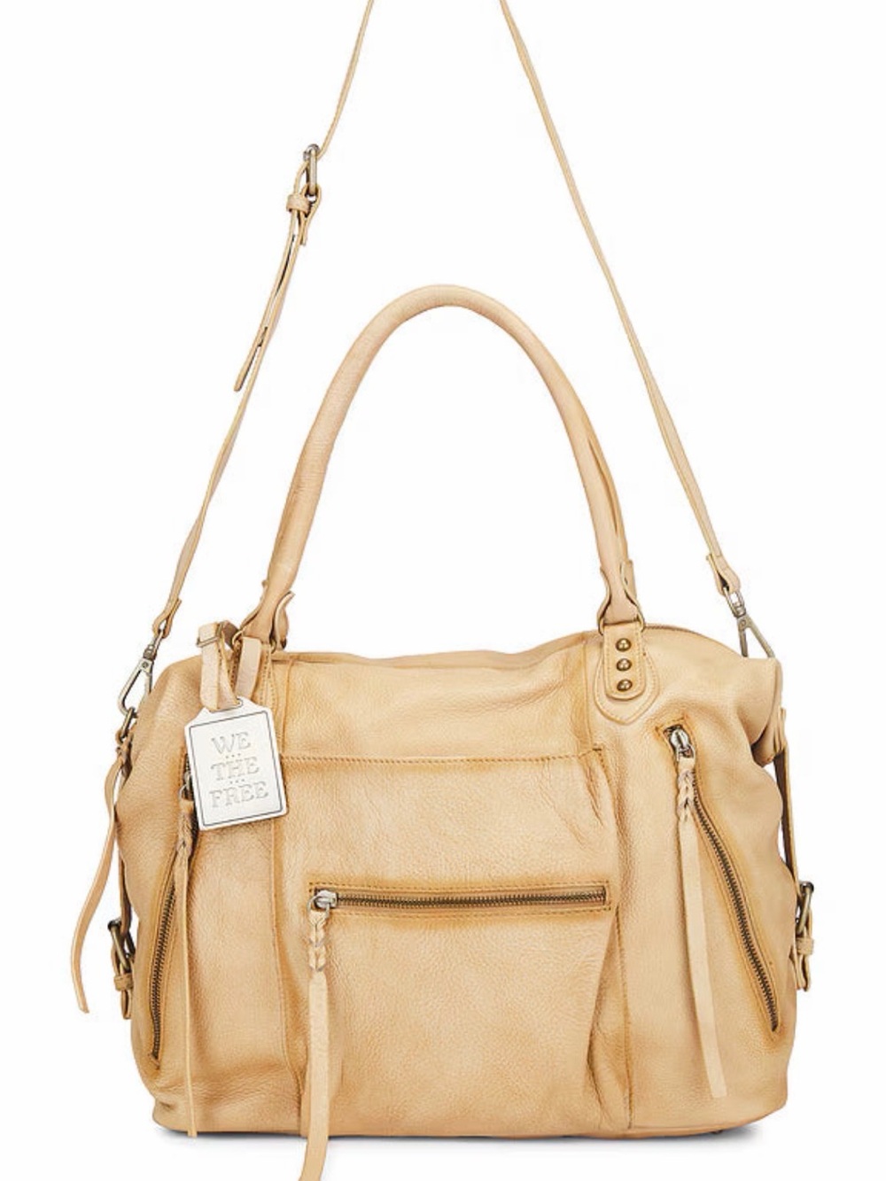 We the Free Emerson Tote Bag Italian Straw